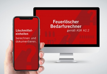 Aktulisierte App: Feuerlöscher-Bedarf